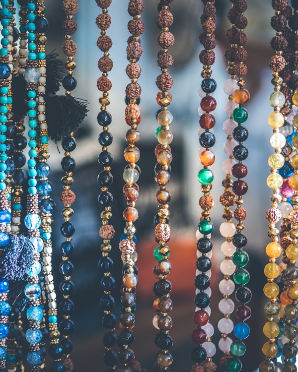 Beaded necklace — 1