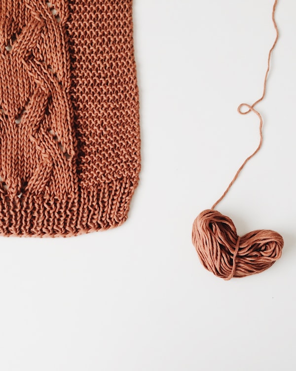 Knitted cushion cover — 1